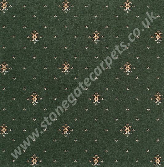 Brintons Carpets Royal Marquis Hunter Green Coronet 14/50347 (per M²)