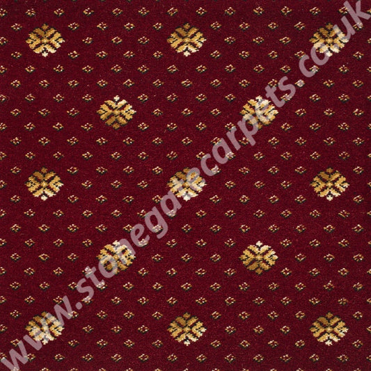 Brintons Carpets Royal Marquis Collection Burgundy Red Flake 1/50345 (per M²)