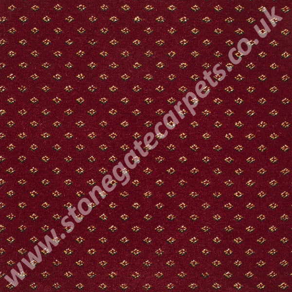 Brintons Carpets Royal Marquis Burgundy Red Diamond – Stonegate Carpets