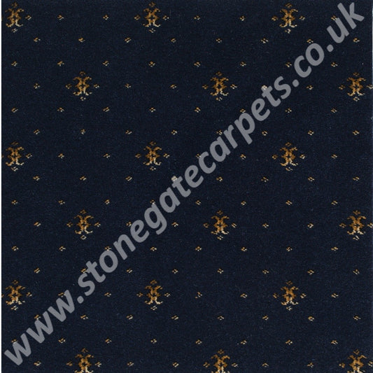 Brintons Carpets Royal Marquis French Navy Coronet 3/50347 (per M²)