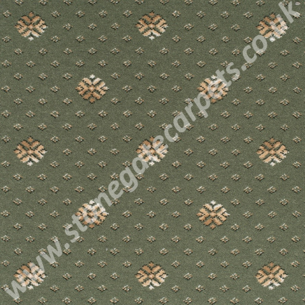 Brintons Carpets Royal Marquis Collection Willow Green Flake 4/50345