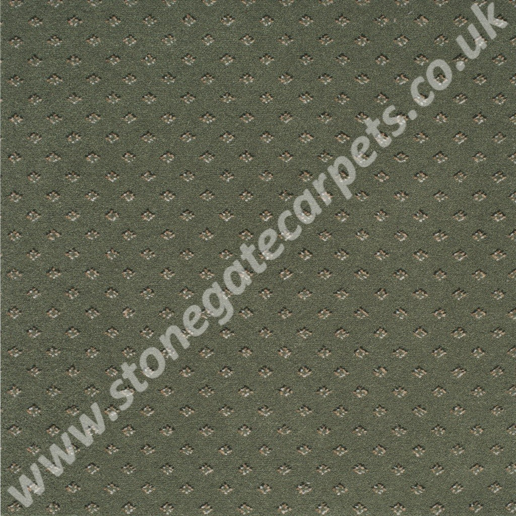 Brintons Carpets Royal Marquis Collection Willow Green Diamond 4/50346 (per M²)