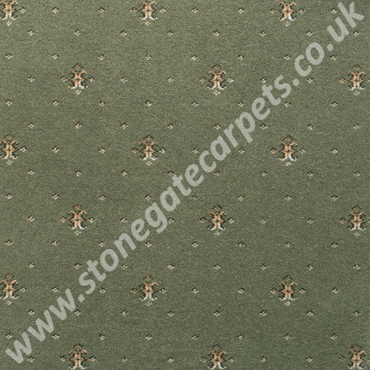 Brintons Carpets Royal Marquis Willow Green Coronet 4/50347 (per M²)