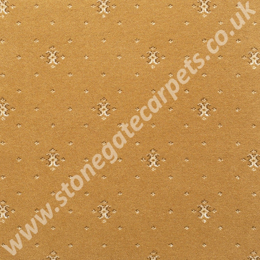 Brintons Carpets Royal Marquis Antique Gold Coronet 6/50347