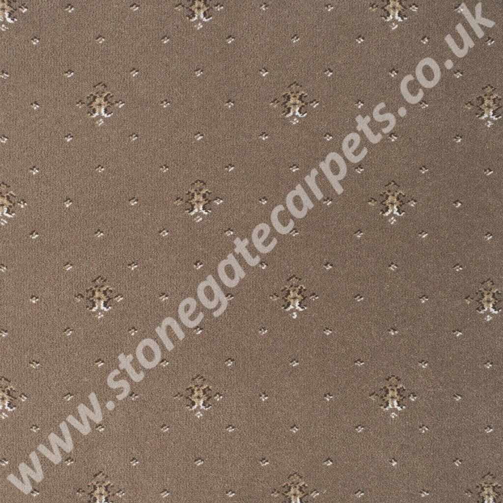 Brintons Carpets Royal Marquis Tawny Brown Coronet 8/50347