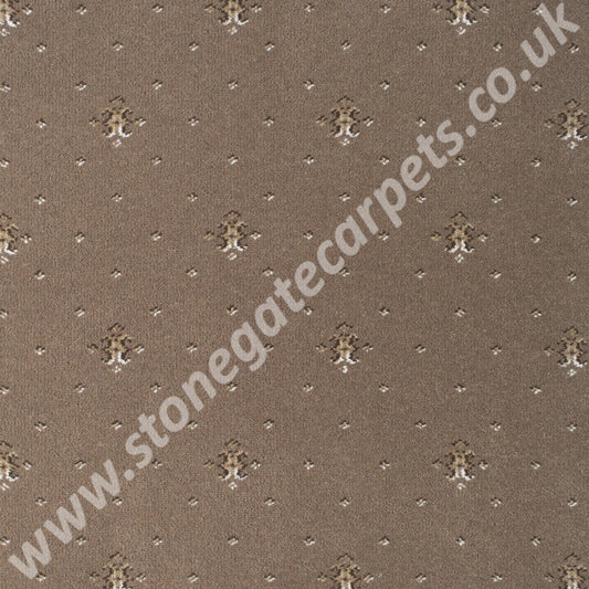 Brintons Carpets Royal Marquis Tawny Brown Coronet 8/50347