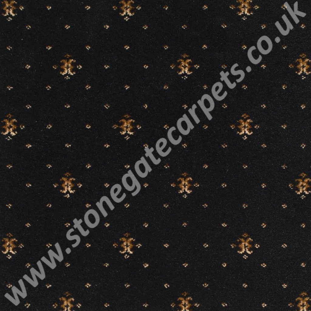 Brintons Carpets Royal Marquis Intense Black Coronet 9/50347 (per M²)