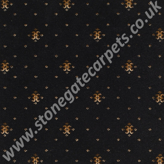 Brintons Carpets Royal Marquis Intense Black Coronet 9/50347