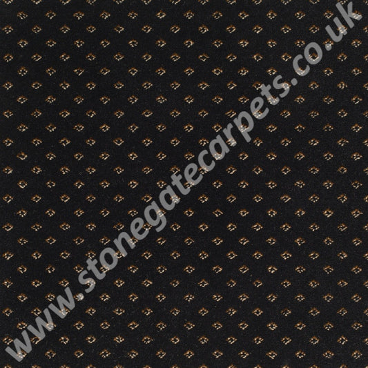 Brintons Carpets Royal Marquis Collection Intense Black Diamond 9/50346