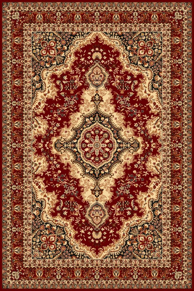 Agnella Rugs Isfahan ALMAS Ruby - 50/50 British/New Zealand Wool - Free Delivery