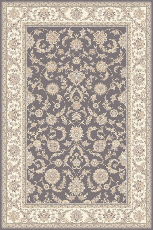 Agnella Rugs Isfahan ANAFI Anthracite - 50/50 British/New Zealand Wool - Free Delivery