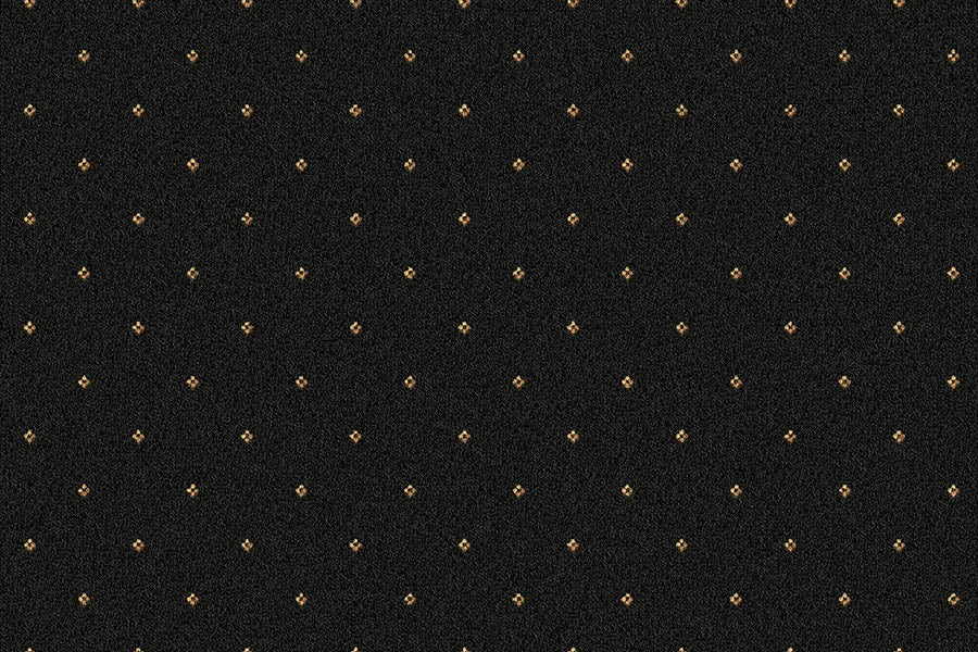 Ulster Carpets Athenia Pindot Black 91/2572 (Please Call for per M² Cost)