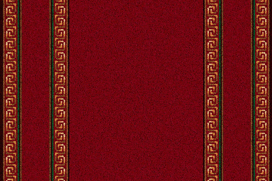 Ulster Carpets Athenia Red Runner 10/2583 (Please Call for per M² Cost)
