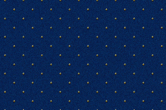 Ulster Carpets Athenia Pindot Royal Blue 12/2572 (Please Call for per M² Cost)