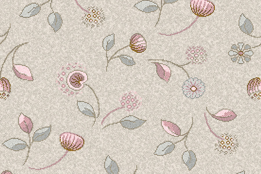 Ulster Carpets Boho Bloomsbury Tea Rose 01/30003 (Please Call for per M² Cost)