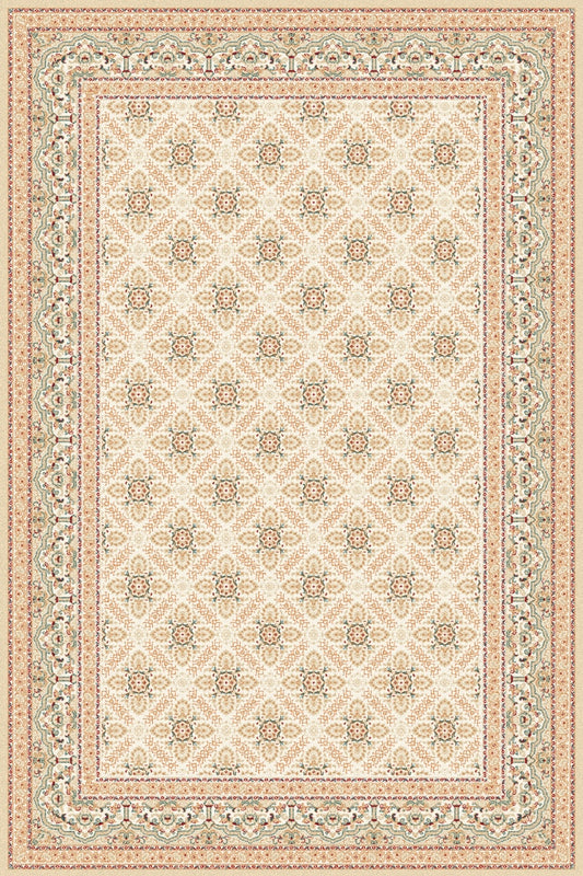 Agnella Rugs Isfahan CASBO Cream - 50/50 British/New Zealand Wool - Free Delivery