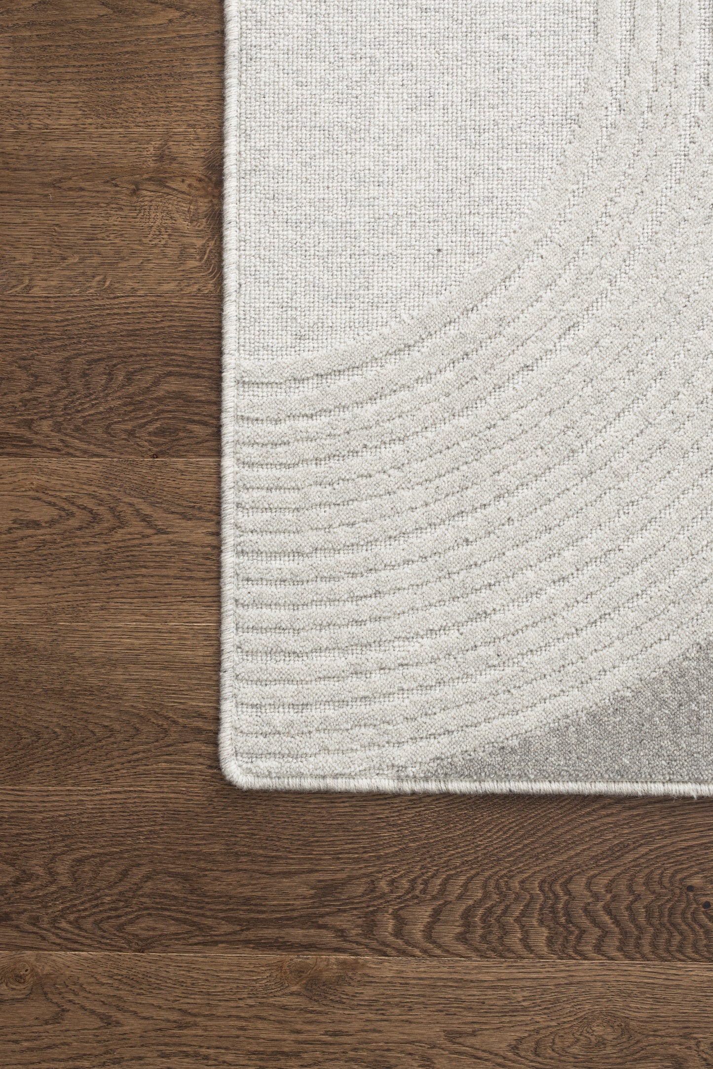 Agnella Rugs Noble CASO Light Grey - 100% Undyed British Wool - Free Delivery