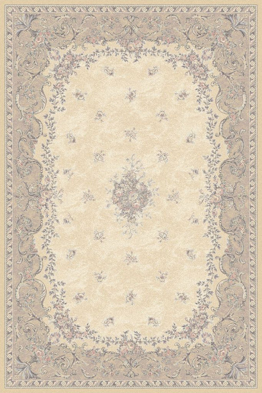 Agnella Rugs Isfahan DAFNE Alabaster - 100% New Zealand Wool - Free Delivery