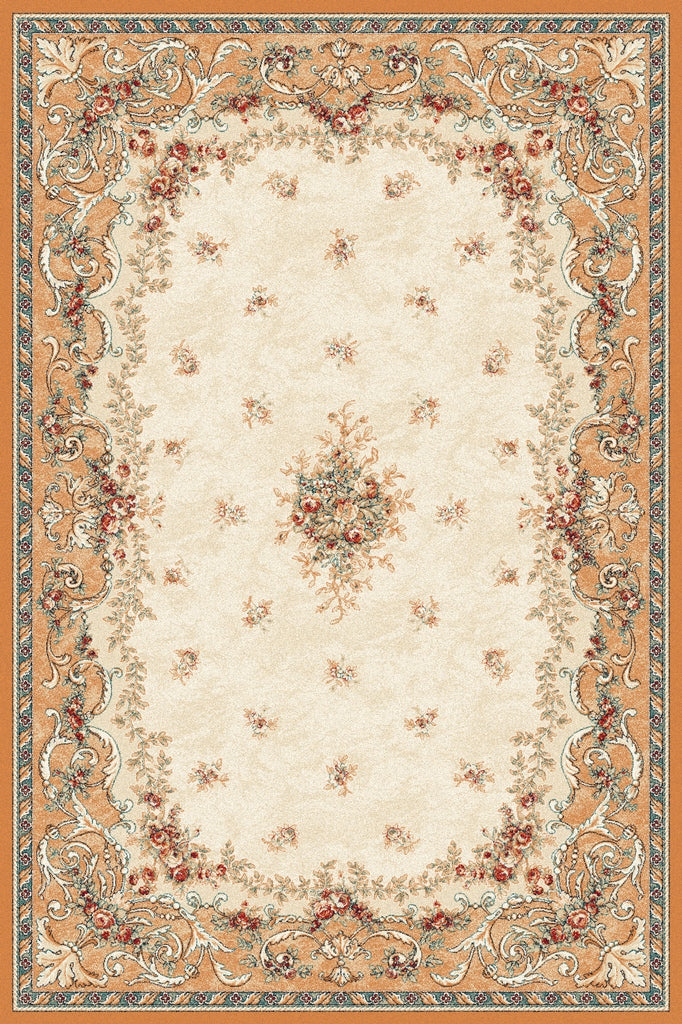 Agnella Rugs Isfahan DAFNE Light Beige - 100% New Zealand Wool - Free Delivery