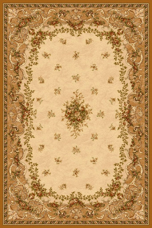 Agnella Rugs Isfahan DAFNE Sahara - 100% New Zealand Wool - Free Delivery