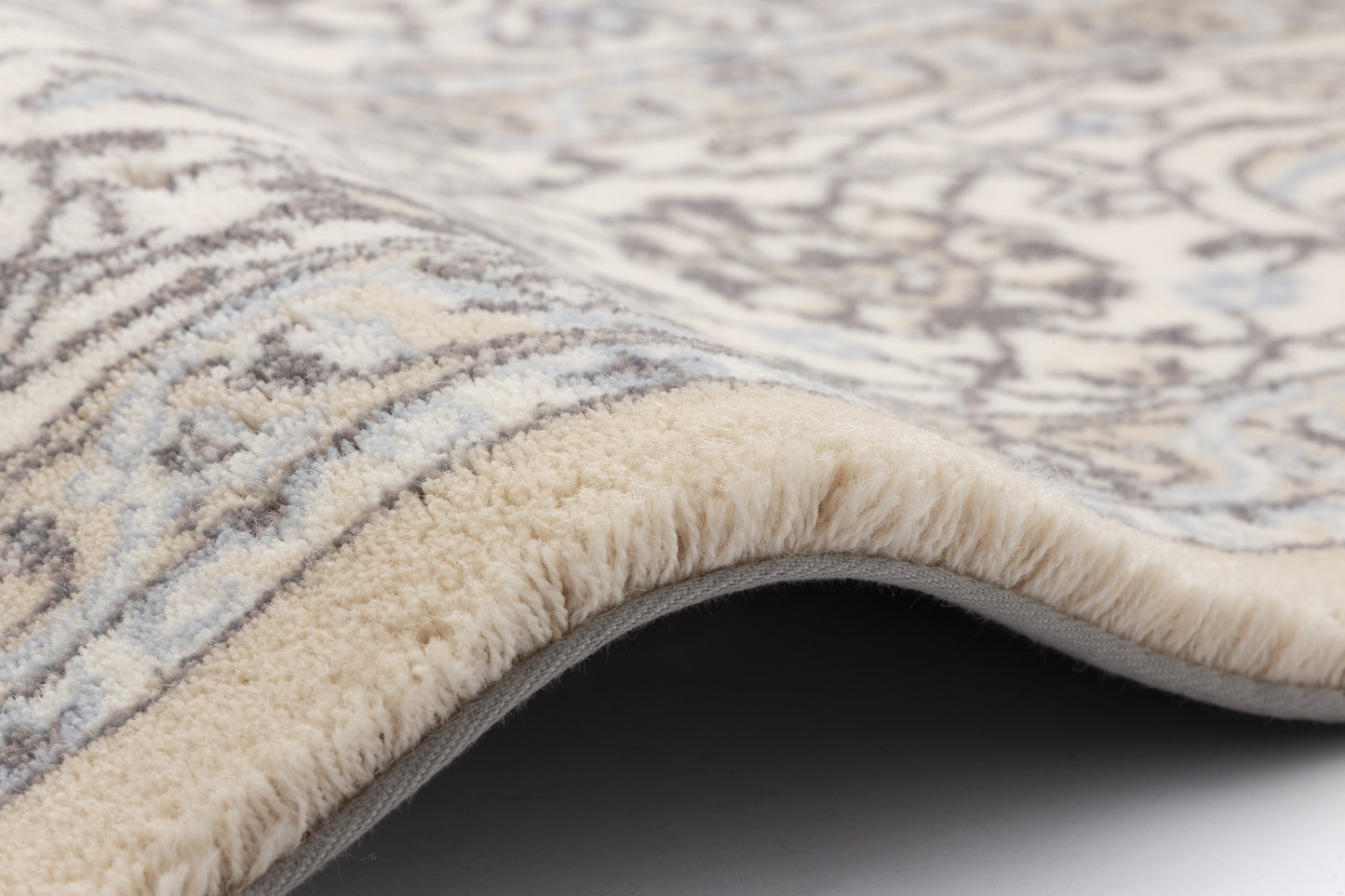 Agnella Rugs Calisia DAMORE Alabaster - 100% New Zealand Wool - Free Delivery