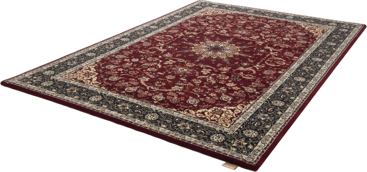 Agnella Rugs Calisia DAMORE Dark Red - 100% New Zealand Wool - Free Delivery