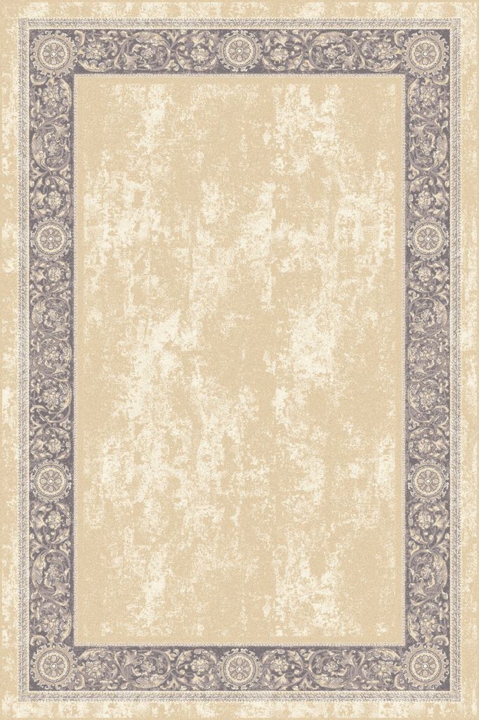 Agnella Rugs Isfahan DERIN Alabaster - 100% New Zealand Wool - Free Delivery