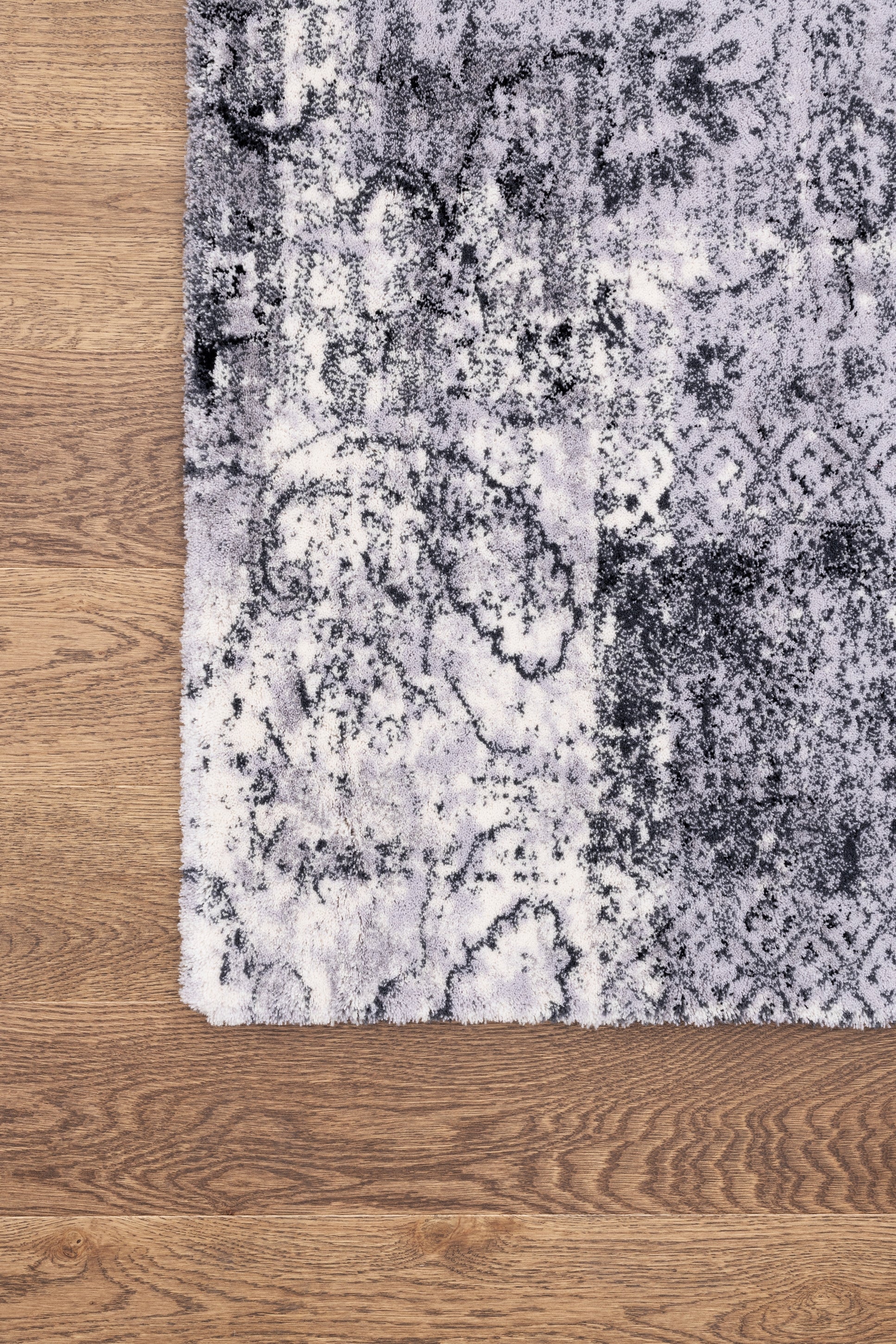 Agnella Rugs Calisia EDDIE Graphite - 100% New Zealand Wool - Free Delivery