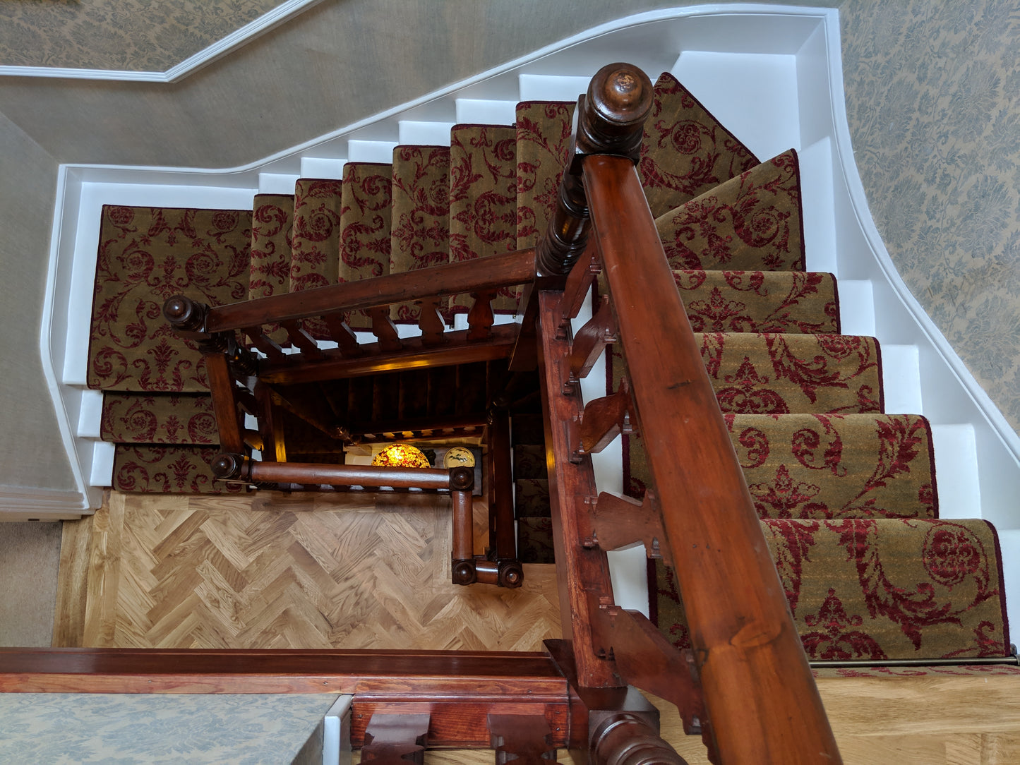 Brintons Carpets Renaissance Classics Medici Ruby Broadloom Stair Runner (per M)