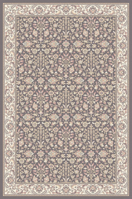 Agnella Rugs Isfahan ITAMAR Anthracite - 100% New Zealand Wool - Free Delivery