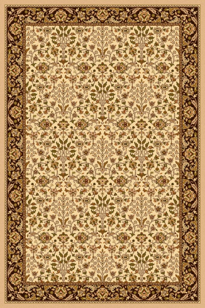 Agnella Rugs Isfahan ITAMAR Cream - 100% New Zealand Wool - Free Delivery