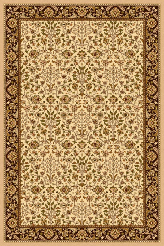 Agnella Rugs Isfahan ITAMAR Cream - 100% New Zealand Wool - Free Delivery