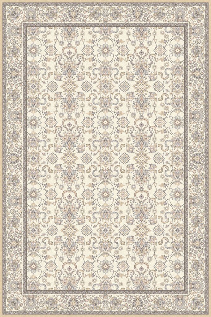 Agnella Rugs Isfahan KANTABRIA Alabaster - 100% New Zealand Wool - Free Delivery