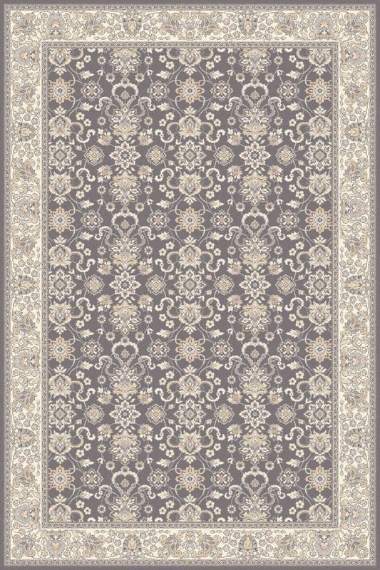 Agnella Rugs Isfahan KANTABRIA Anthracite - 100% New Zealand Wool - Free Delivery