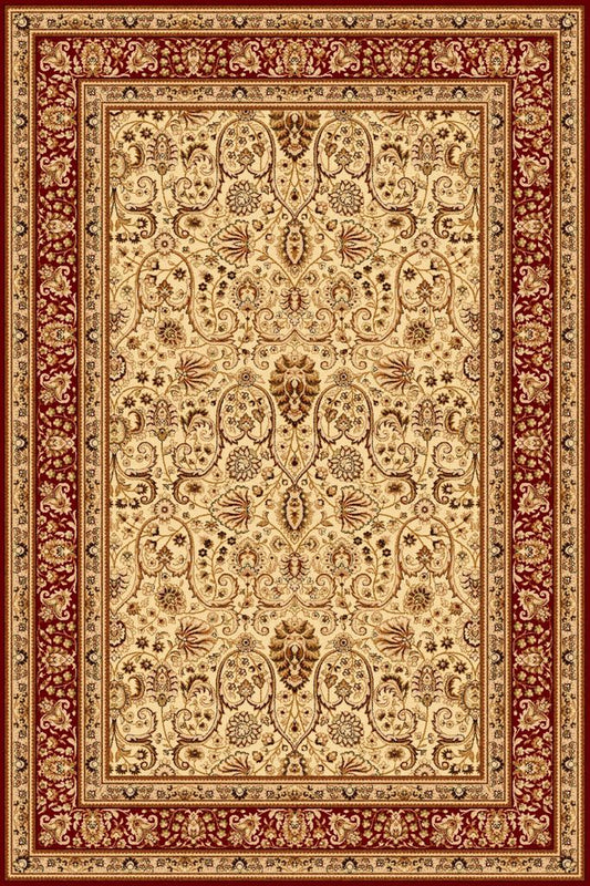 Agnella Rugs Isfahan KLIMENE Cream - 100% New Zealand Wool - Free Delivery