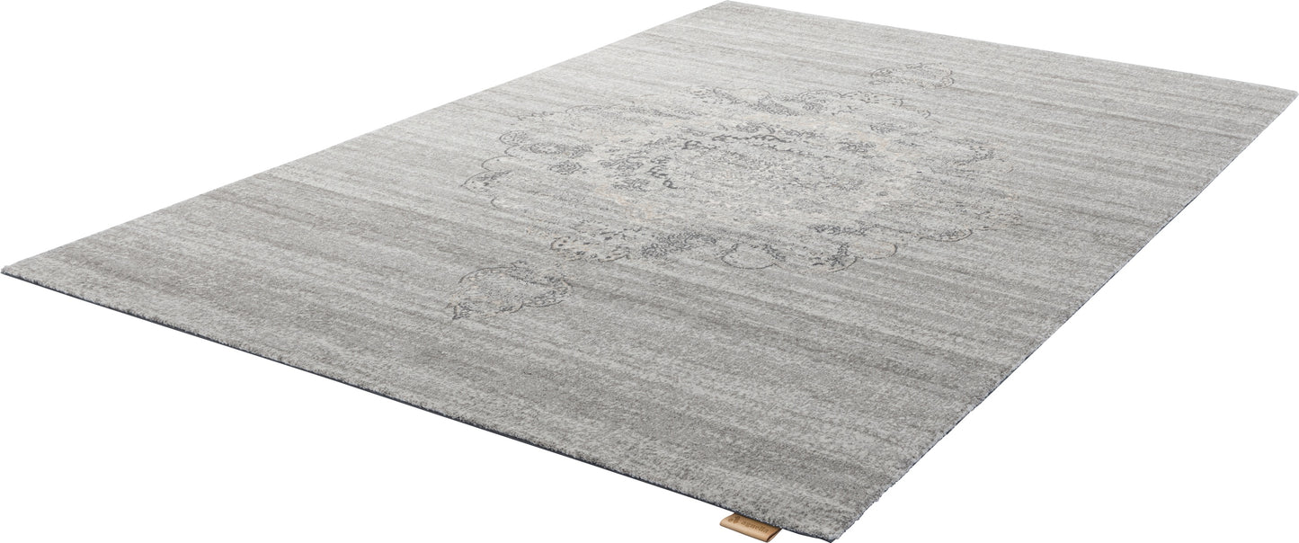 Agnella Rugs Calisia M MADISON Grey - 50% British Wool 50% New Zealand Wool - Free Delivery