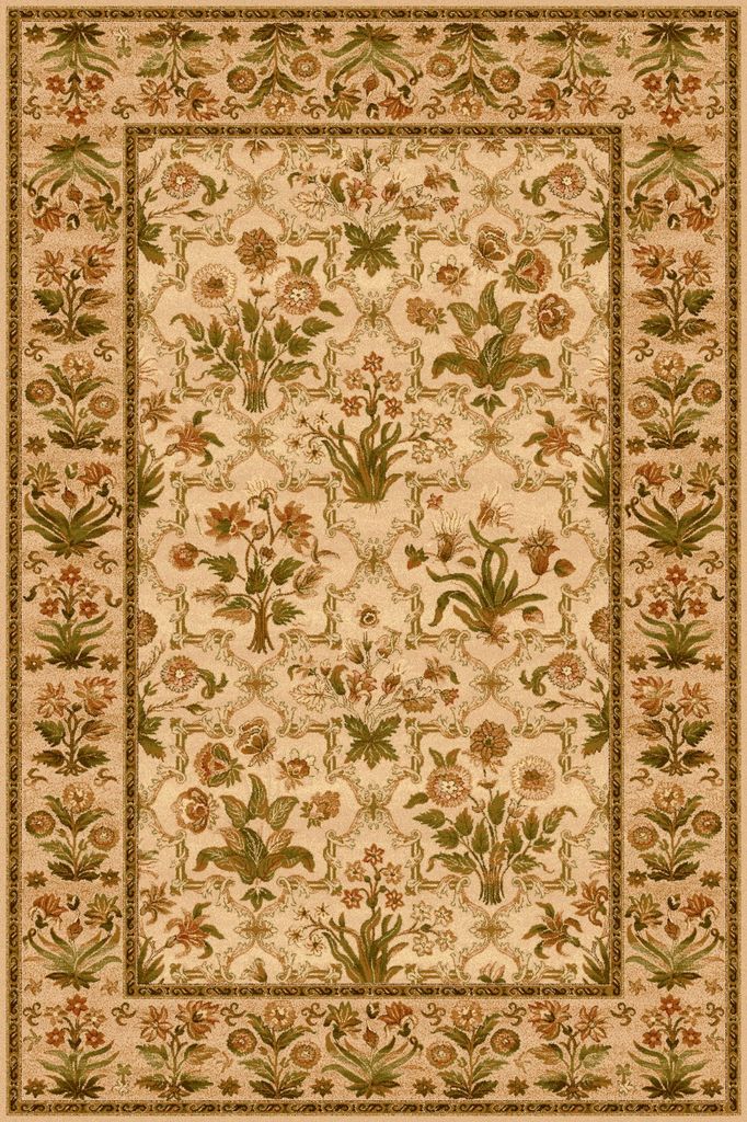 Agnella Rugs Isfahan OLANDIA Sahara - 100% New Zealand Wool - Free Delivery
