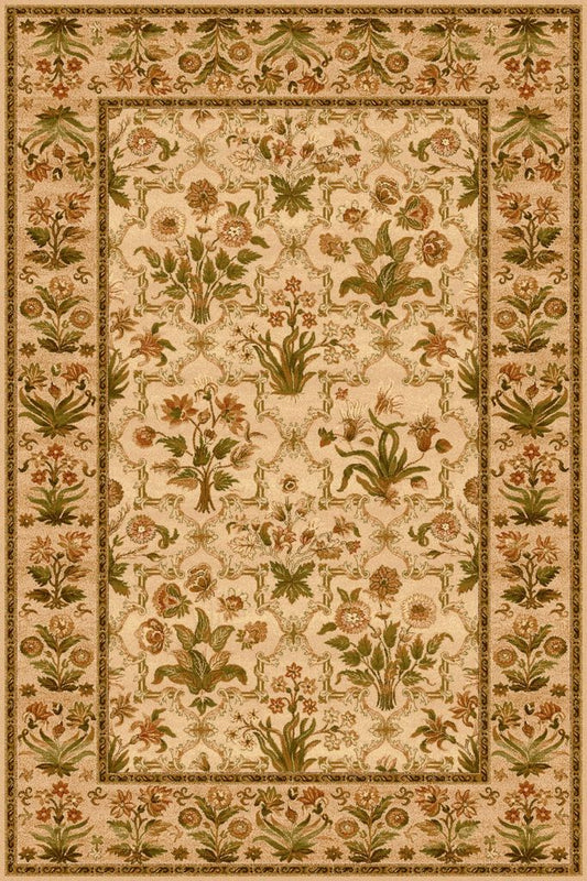Agnella Rugs Isfahan OLANDIA Sahara - 100% New Zealand Wool - Free Delivery