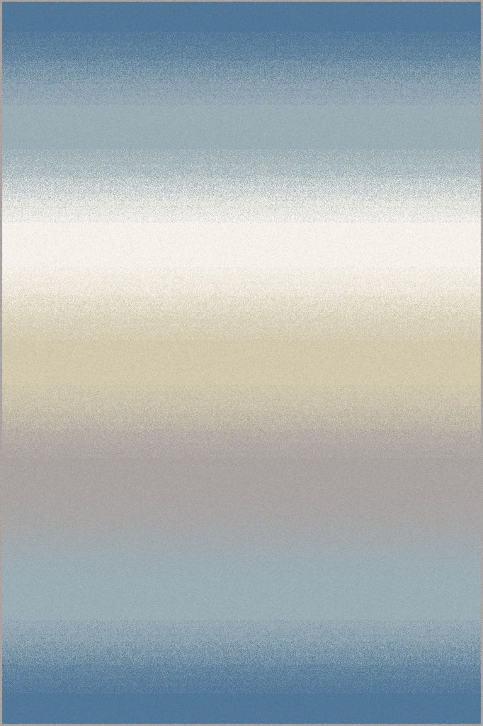 Agnella Rugs Isfahan OMBRE Blue - 100% New Zealand Wool - Free Delivery