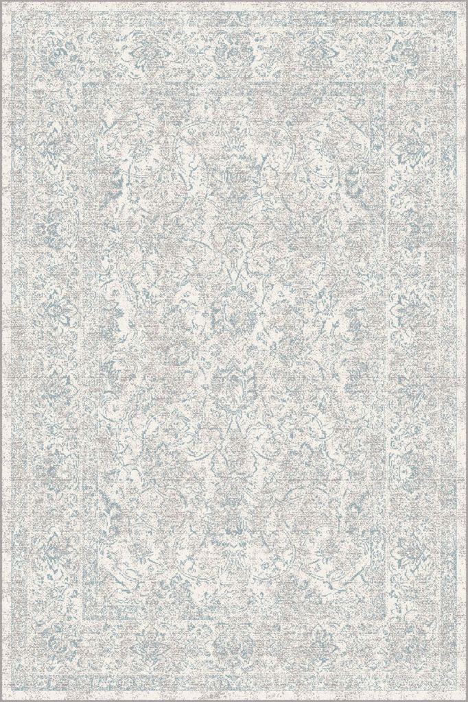 Agnella Rugs Isfahan PALE Light Blue - 100% New Zealand Wool - Free Delivery