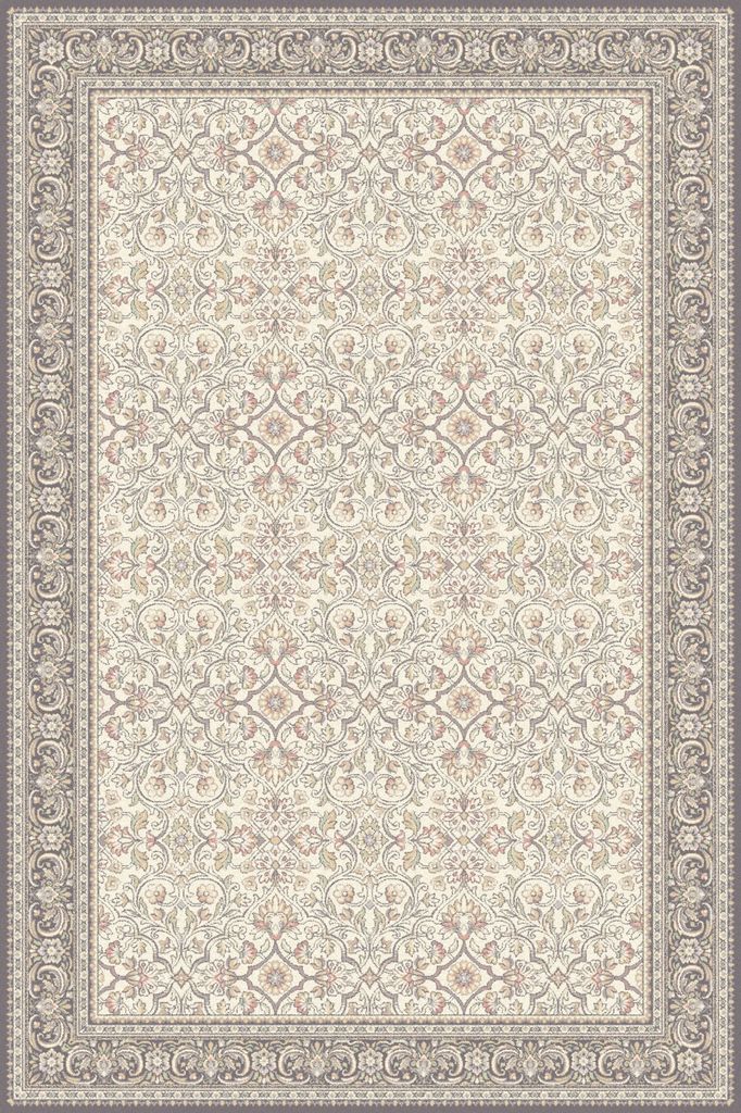 Agnella Rugs Isfahan SALAMANKA Alabaster - 100% New Zealand Wool - Free Delivery