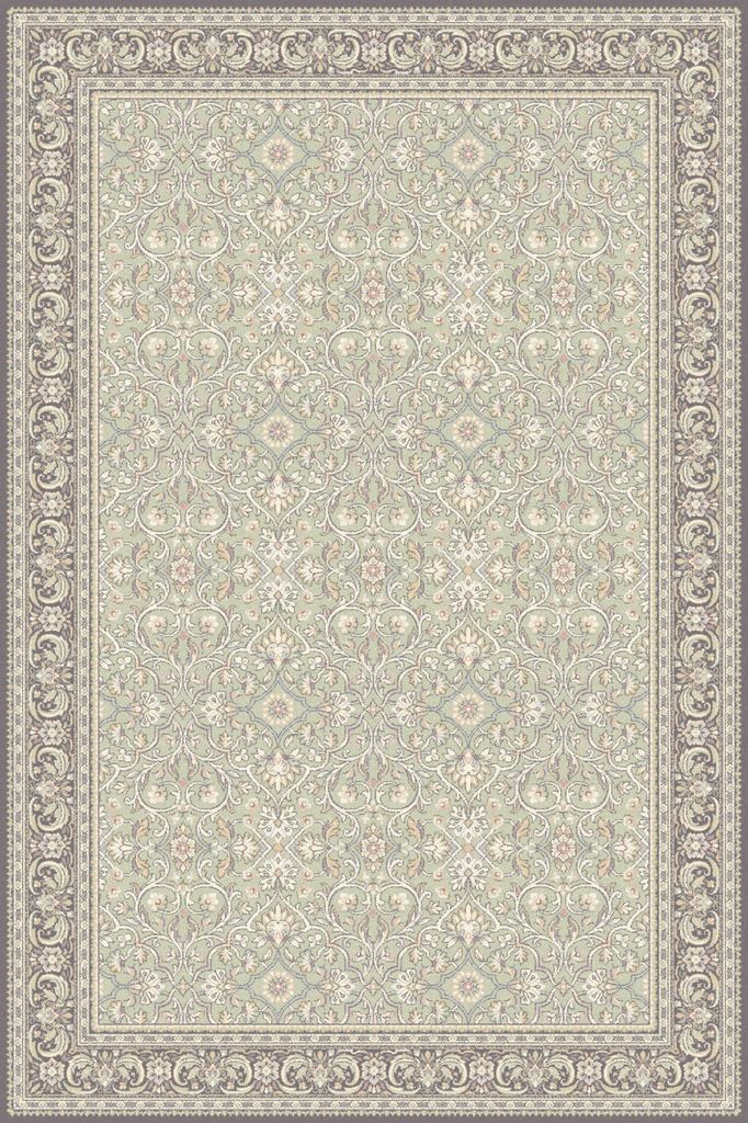 Agnella Rugs Isfahan SALAMANKA Mint - 100% New Zealand Wool - Free Delivery