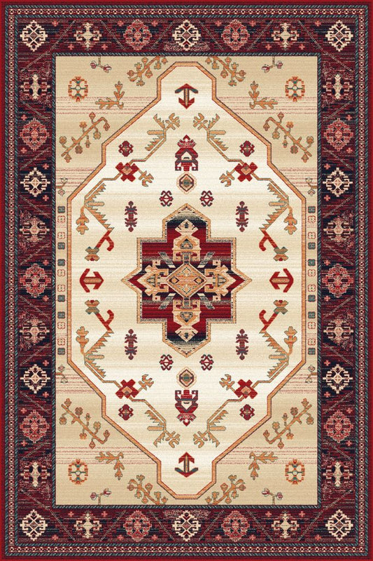 Agnella Rugs Isfahan TEREUS Light Beige - 100% New Zealand Wool - Free Delivery