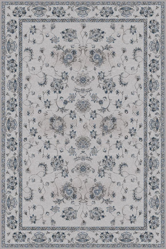 Agnella Rugs Isfahan TRIBAS Grey - 100% New Zealand Wool - Free Delivery