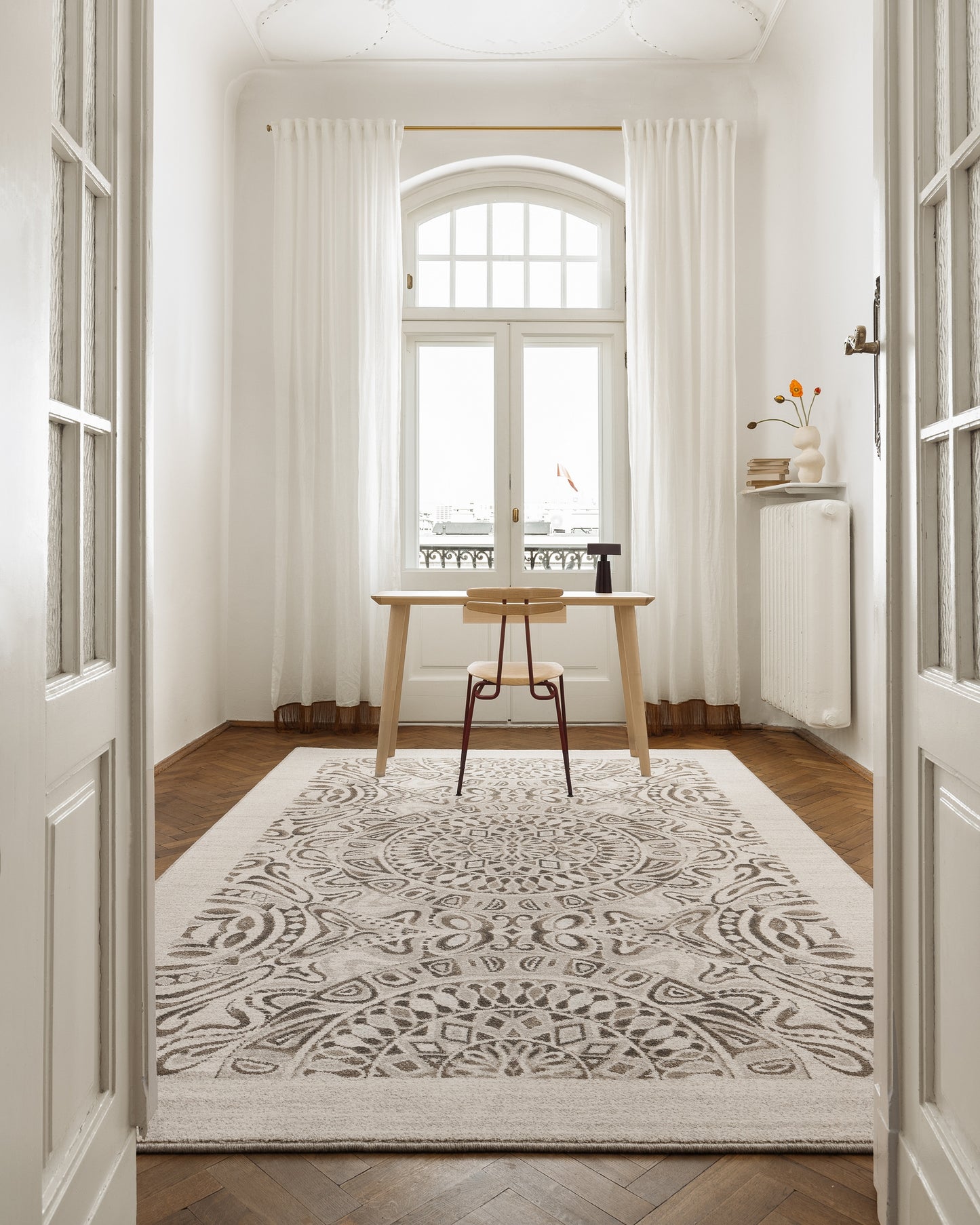 Agnella Rugs Tempo Natural TULA Cream - 100% Undyed British Wool - Free Delivery