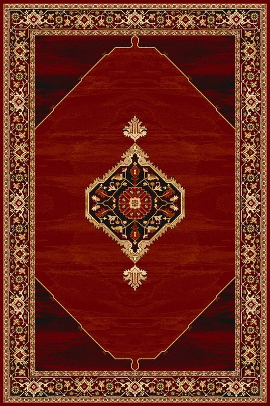 Agnella Rugs Isfahan URIASZ Ruby - 100% New Zealand Wool - Free Delivery