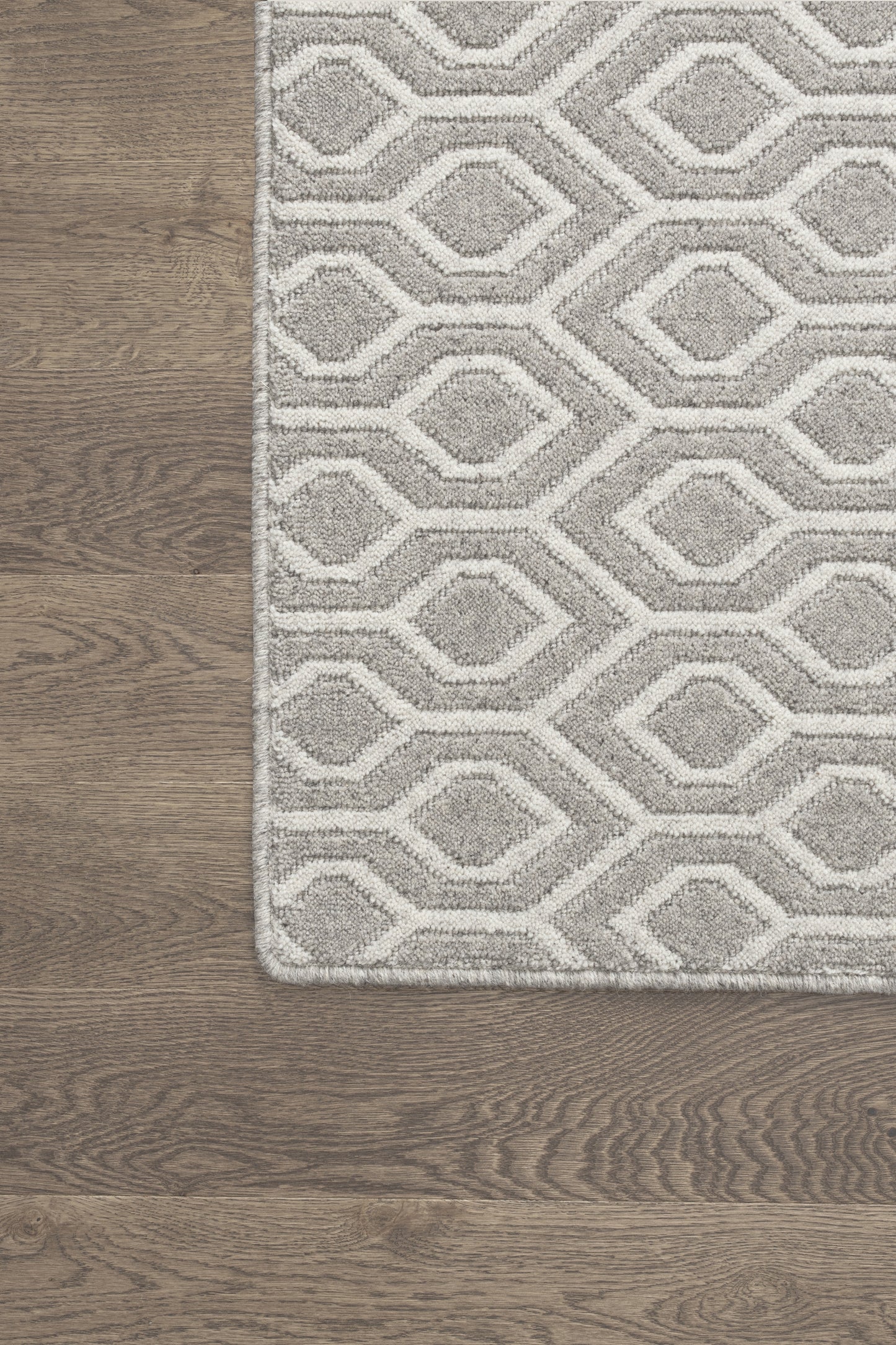 Agnella Rugs Noble WALTO Grey - 100% Undyed British Wool - Free Delivery