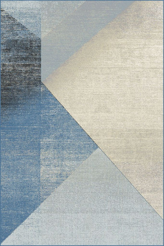 Agnella Rugs Isfahan WIDO Blue - 100% New Zealand Wool - Free Delivery