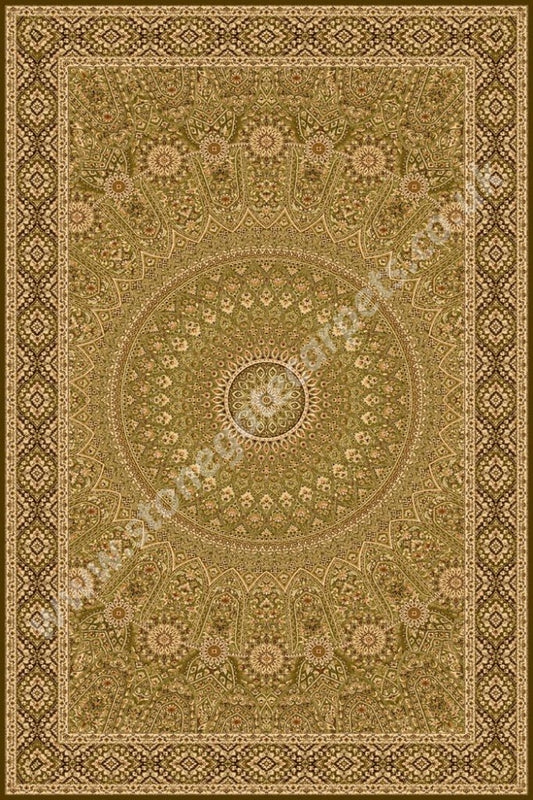 Agnella Rugs Agnus LIWIA Olive - 100% New Zealand Wool - Free Delivery