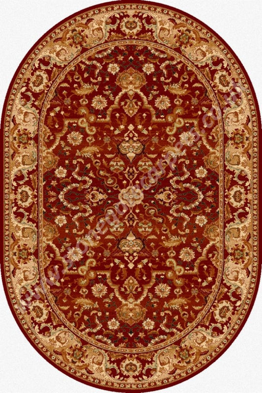 Agnella Rugs Agnus Rejent Ruby Oval - 100% New Zealand Wool Free Delivery Rug